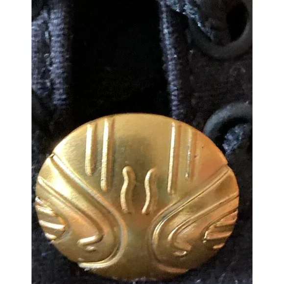 VANS Harry Potter Old Skool Black Golden Quidditch Snitch Sneakers US W 5.5 M 4 - Picture 4 of 6